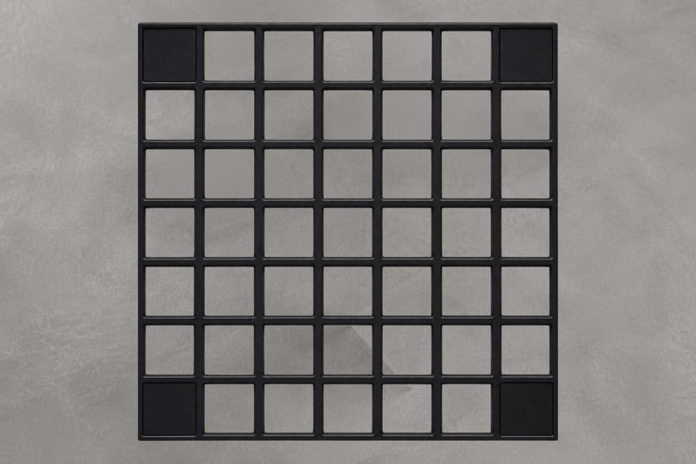 Grille murale Quadreti vide, 49 cases